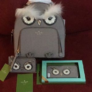 KATE SPADE ♠️ STAR ⭐️ BRIGHT OWL 🦉 BACKPACK LOT
